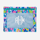 Monogrammed Binder Pencil Pouch | Watercolor Cheetah