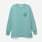 Monogrammed Crewneck Sweatshirt | Mist