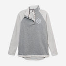 Monogrammed Essential Pullover | Heathered Gray