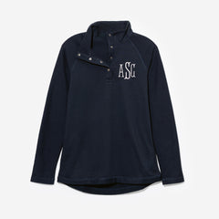 Monogrammed Essential Pullover | Navy
