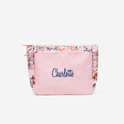 Monogrammed Essentials Pouch in Autumn Whimsy