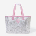 monogrammed extra large tote bag in birch camo 