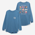 Monogrammed Fall T-Shirt | Slate