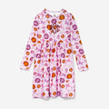 monogrammed girls twirl dress in pretty pumpkins 