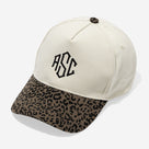 Monogrammed Leopard Trucker Hat | Leopard Print