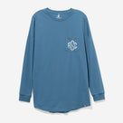 Monogrammed Long Sleeve Shirt | Slate