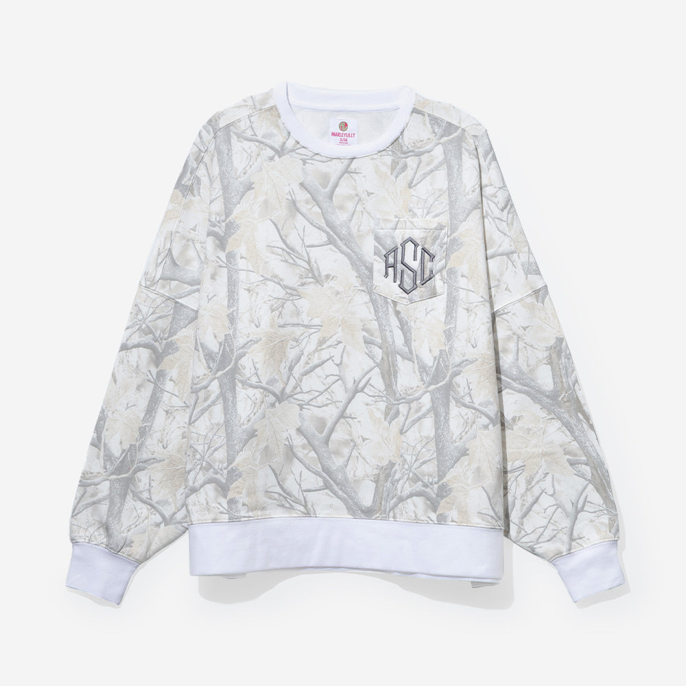 Monogrammed Oversized Sweatshirt | Birch Camo