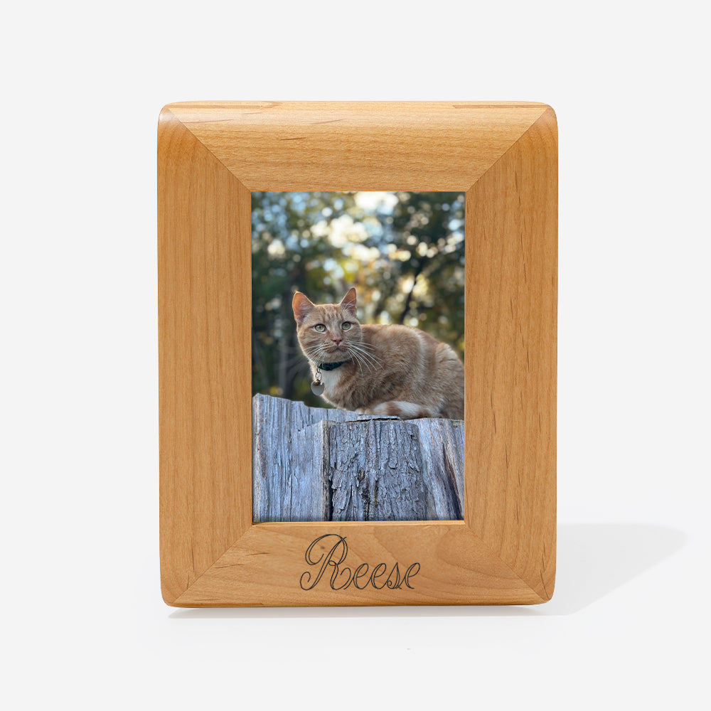 portrait personalized pet photo frame