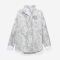 monogrammed quarter zip sweatshirt in birch camo