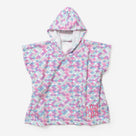 Monogrammed Toddler Hooded Towel Poncho | Mermaid Magic
