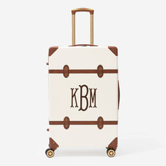 monogrammed vintage suitcase updated FA26