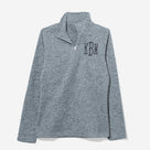 Monogrammed Women's Freeport Microfleece Pullover | Heathered Gray