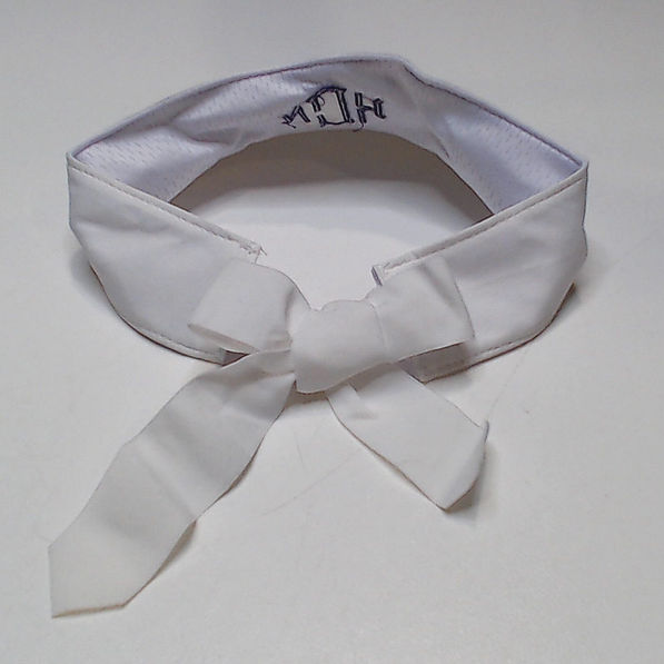 BLOOPER ACCESSORY: Monogrammed Visor