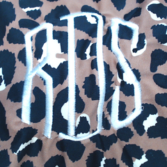 BLOOPER SWIM: Monogrammed Sarong