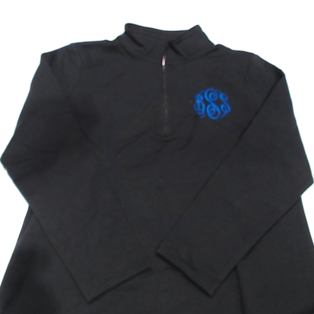 BLOOPER CLOTHING: Monogrammed Pullover Sweatshirt