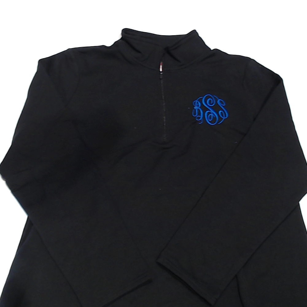 BLOOPER CLOTHING: Monogrammed Pullover Sweatshirt