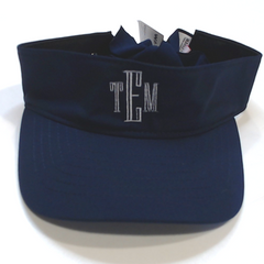 BLOOPER KIDS: Monogrammed Girls Visor