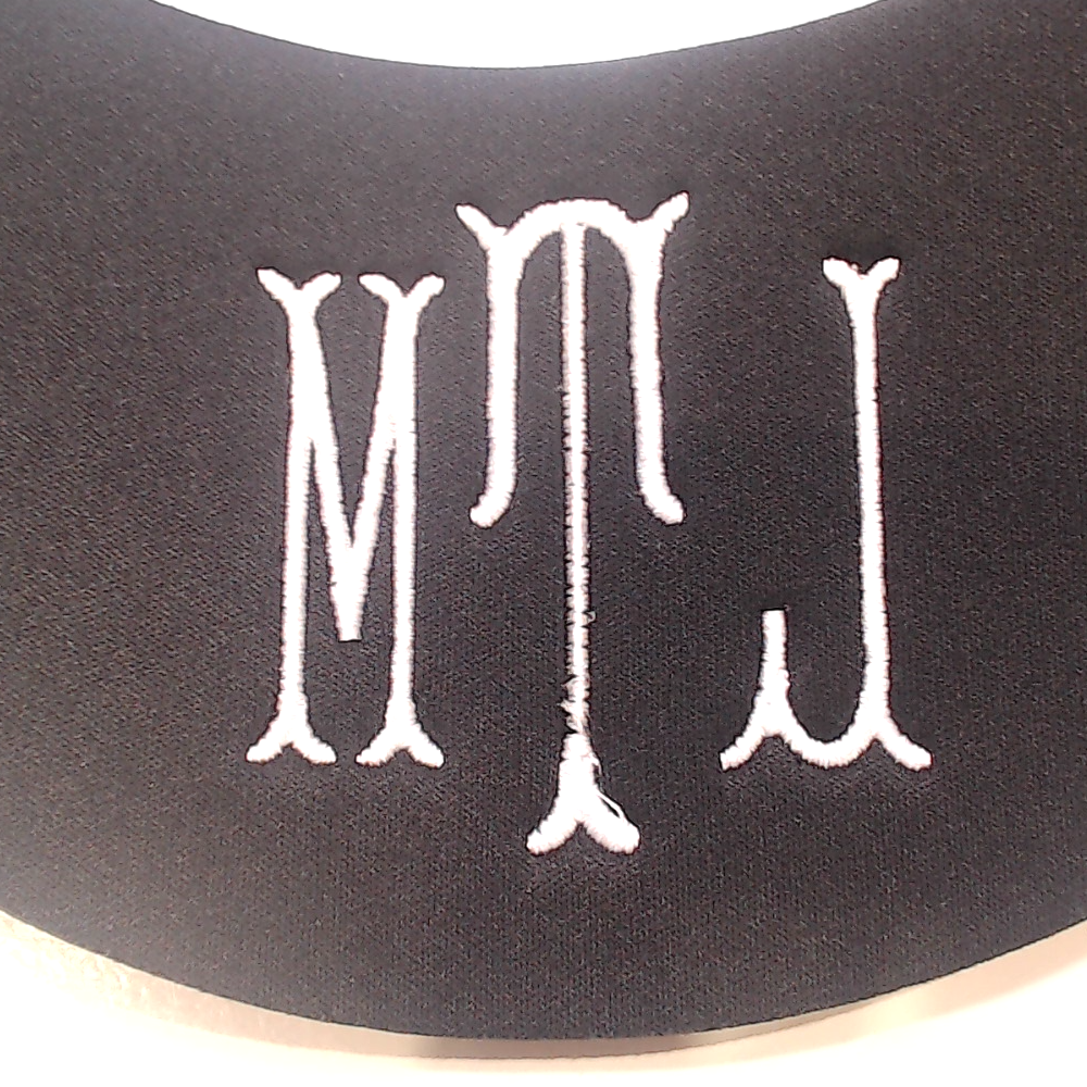 BLOOPER ACCESSORY: Monogrammed Bride Tribe Visor