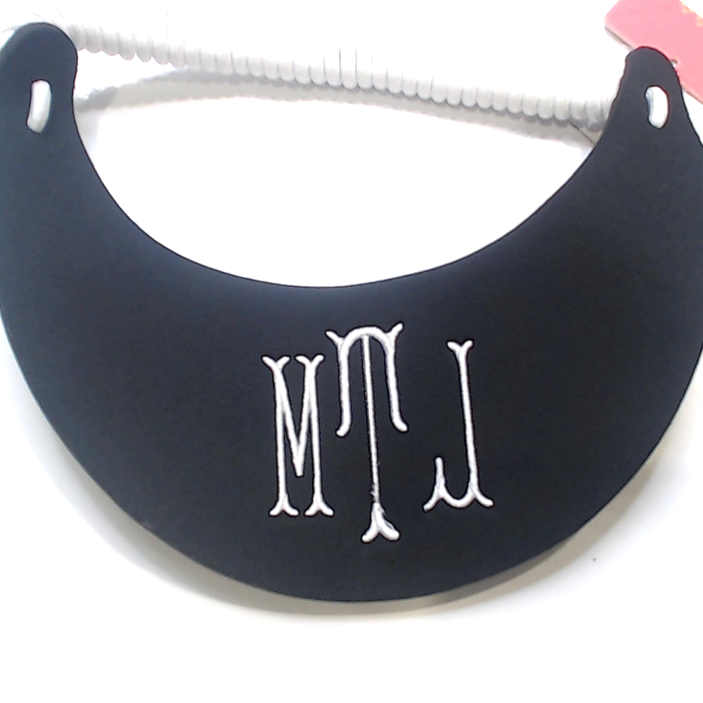 BLOOPER ACCESSORY: Monogrammed Bride Tribe Visor