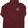 BLOOPER CLOTHING: Monogrammed Cable Knit Pullover