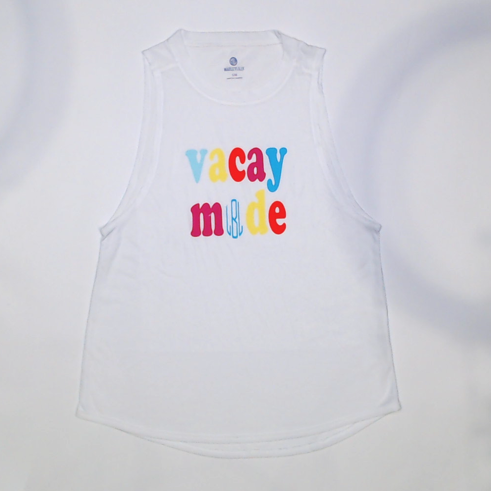 BLOOPER CLOTHING: Monogrammed Poolside Tank Top
