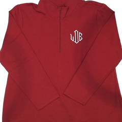 BLOOPER CLOTHING: Monogrammed Pullover Sweatshirt