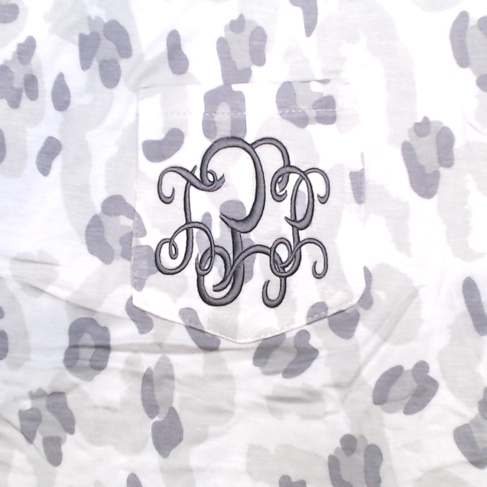 BLOOPER CLOTHING: Monogrammed Tunic Shirt