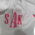 BLOOPER KIDS: Monogrammed Girls Hair Bow
