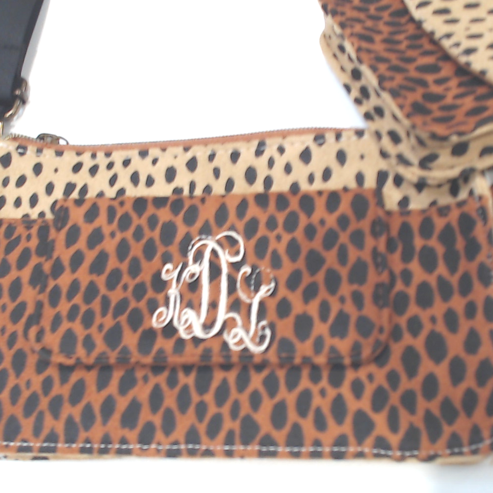 BLOOPER BAG: Personalized Crossbody Purse
