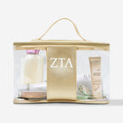 Zeta Tau Alpha Clear Train Case | Clear