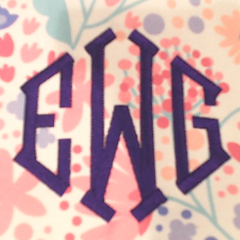BLOOPER KIDS: Monogrammed Kids Weekend Bag