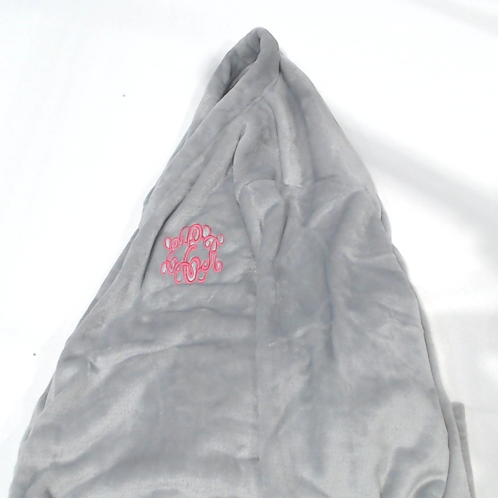 BLOOPER CLOTHING: Monogrammed Full Length Plush Robe