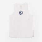 Monogrammed Exercise Tank | White