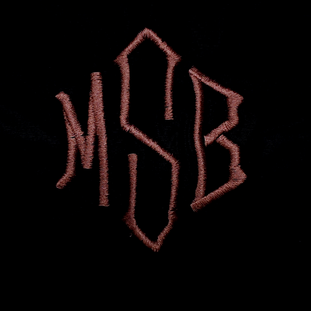 BLOOPER SWIM: Monogrammed One Piece Bathing  Suit