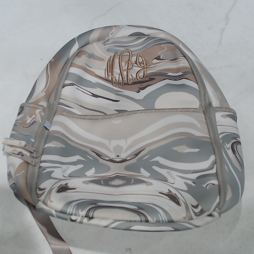 BLOOPER BAG: Monogrammed Neoprene Backpack
