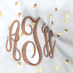 BLOOPER SWIM: Monogrammed Bathing Suit Cover Up