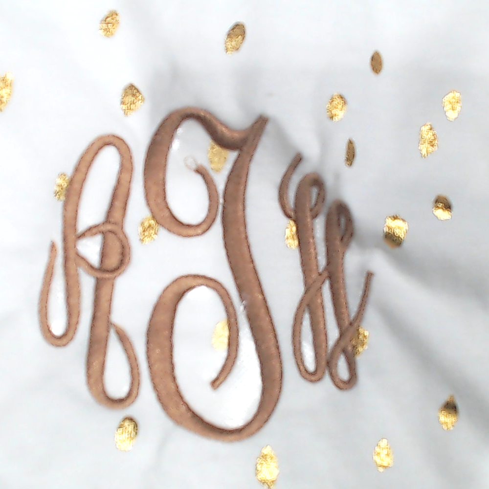 BLOOPER SWIM: Monogrammed Bathing Suit Cover Up