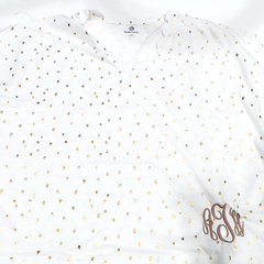 BLOOPER SWIM: Monogrammed Bathing Suit Cover Up