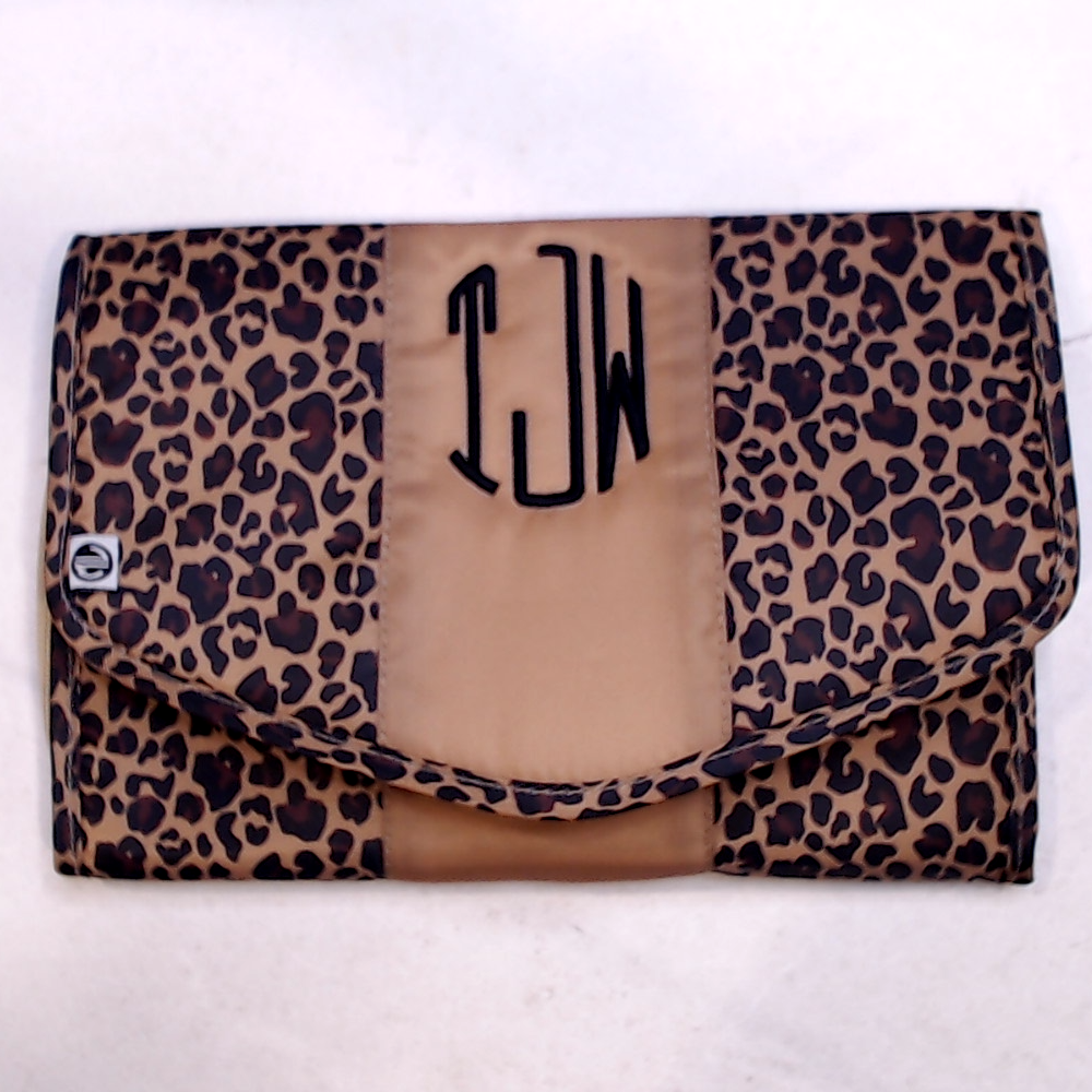 BLOOPER BAG: Monogrammed Travel Jewelry Case