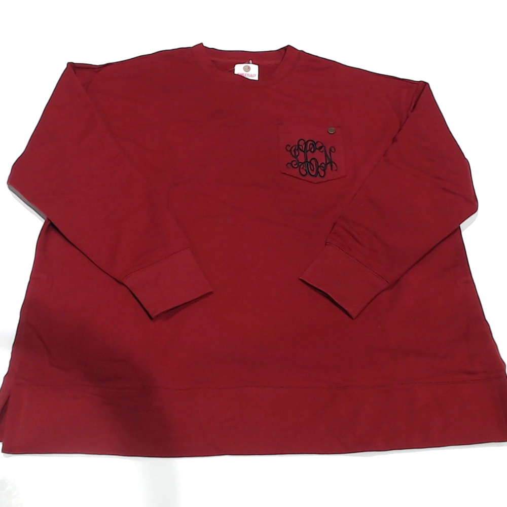 BLOOPER CLOTHING: Monogrammed Crewneck Sweatshirt