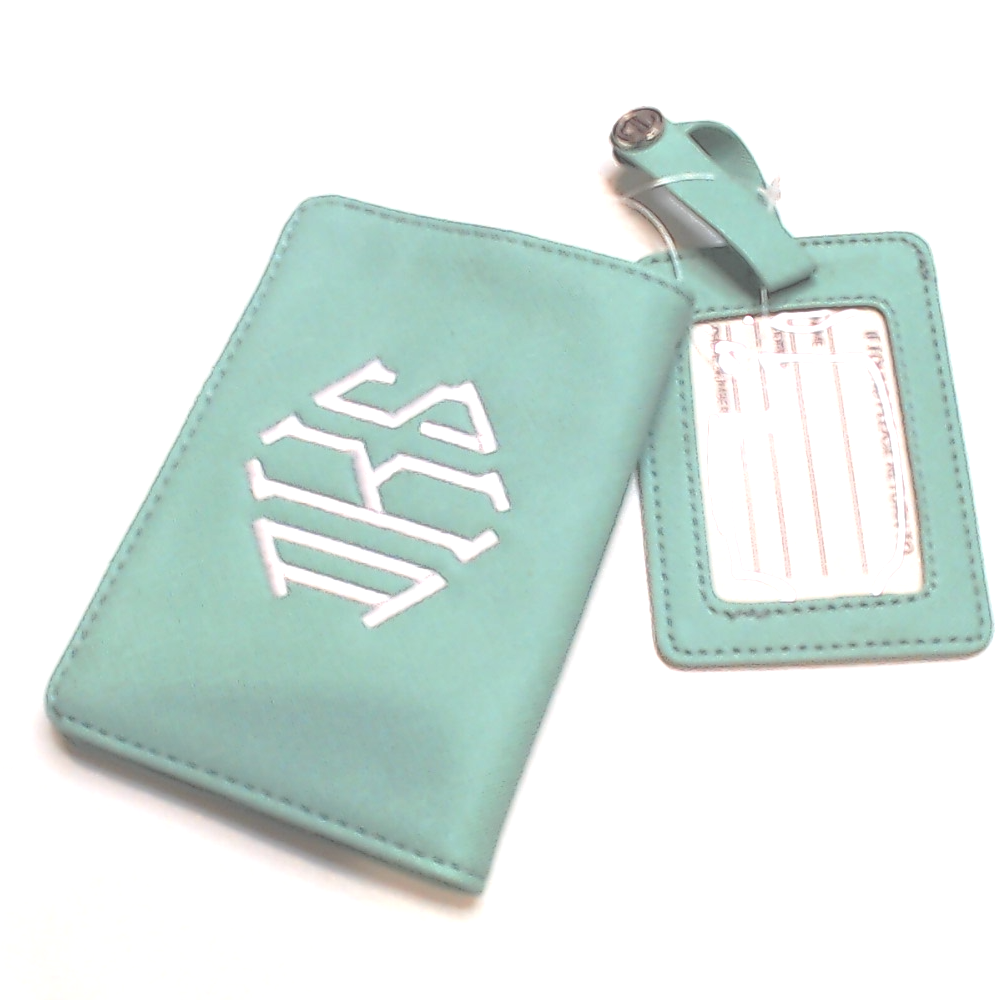 BLOOPER ACCESSORY: Monogrammed Travel Set