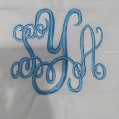 BLOOPER ACCESSORY: Monogrammed Scalloped Pillow Sham