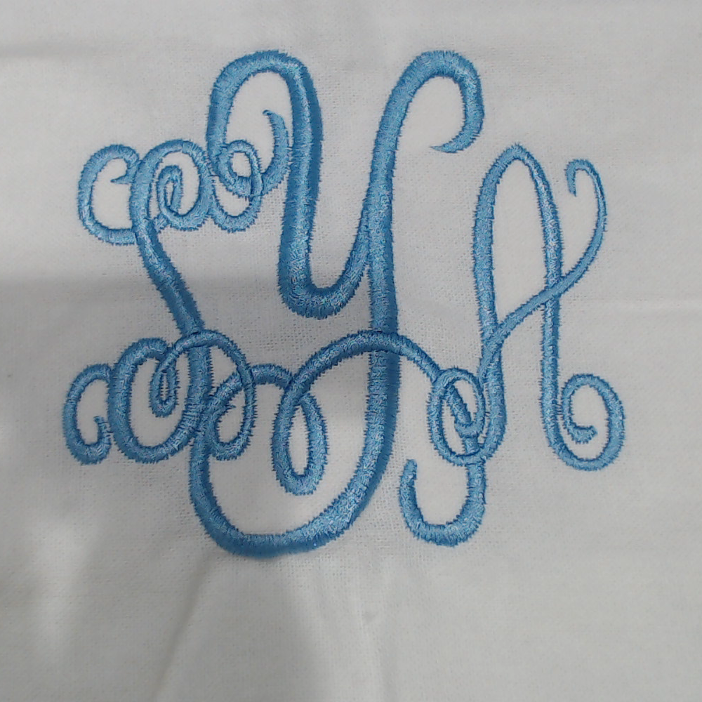 BLOOPER ACCESSORY: Monogrammed Scalloped Pillow Sham