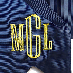 BLOOPER KIDS: Monogrammed Girls Hair Bow