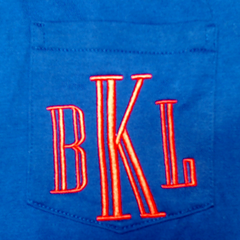 BLOOPER CLOTHING: Monogrammed Teacher T-shirt