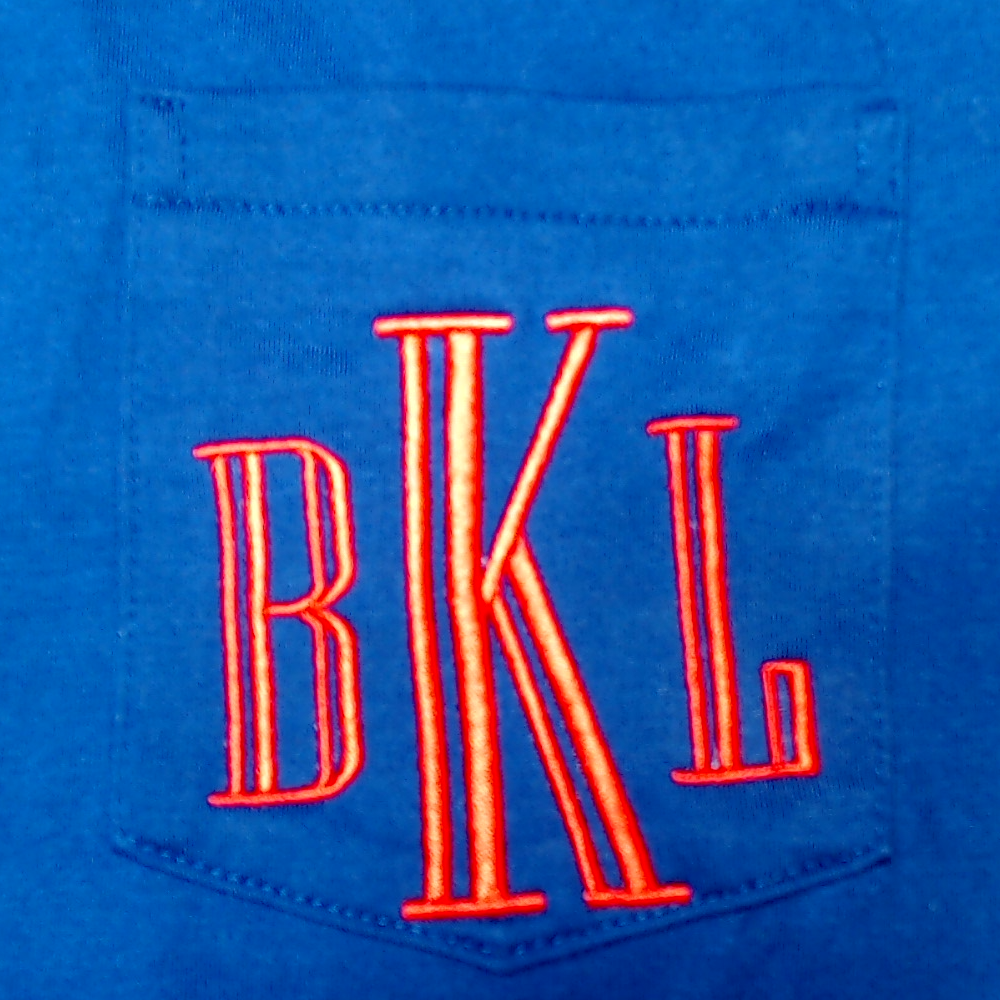 BLOOPER CLOTHING: Monogrammed Teacher T-shirt