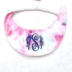 BLOOPER ACCESSORY: Monogrammed Bride Tribe Visor