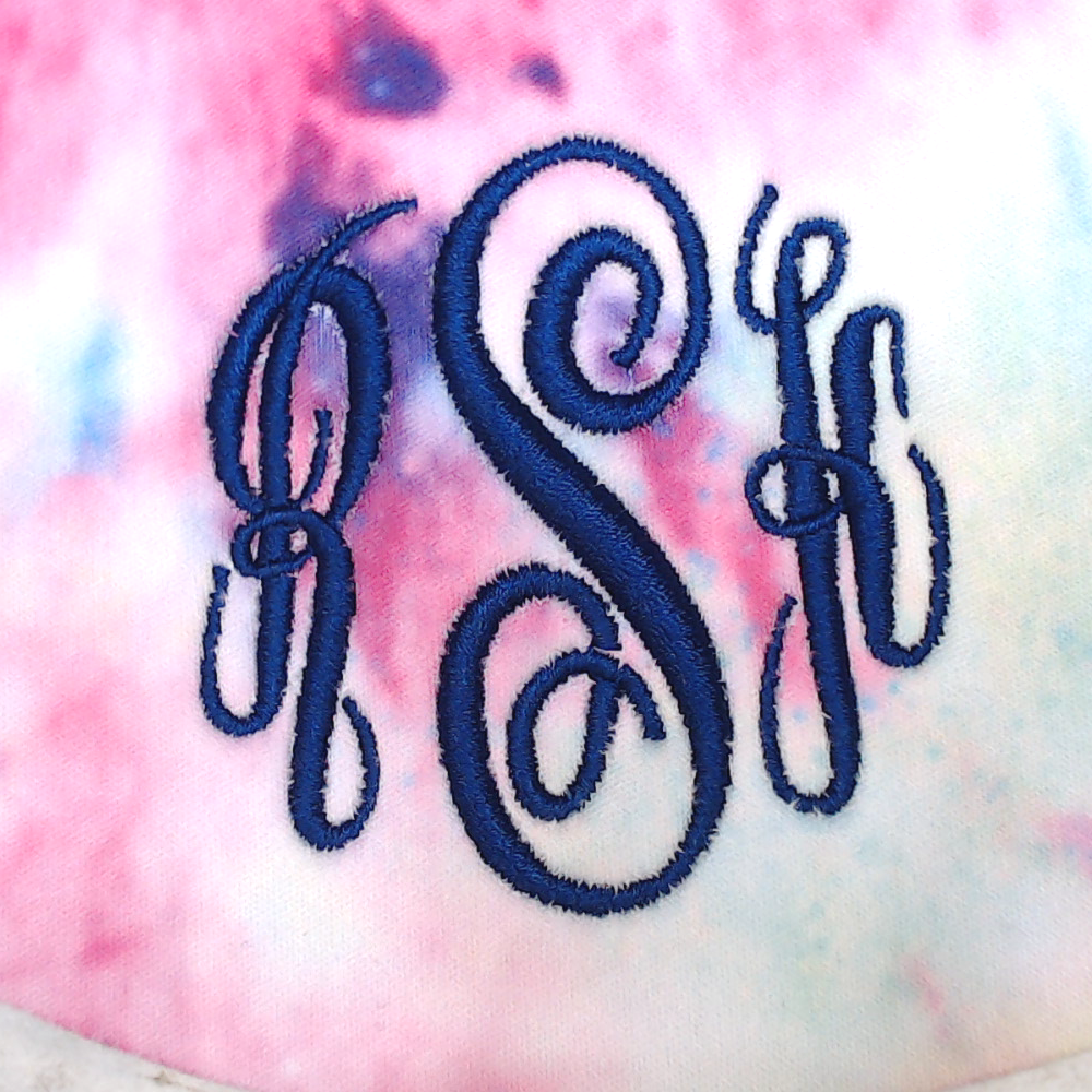 BLOOPER ACCESSORY: Monogrammed Bride Tribe Visor