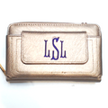 BLOOPER ACCESSORY: Monogrammed Phone Wallet Wristlet