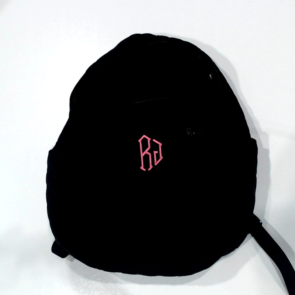 BLOOPER BAG: Monogrammed Quilted Laptop Backpack